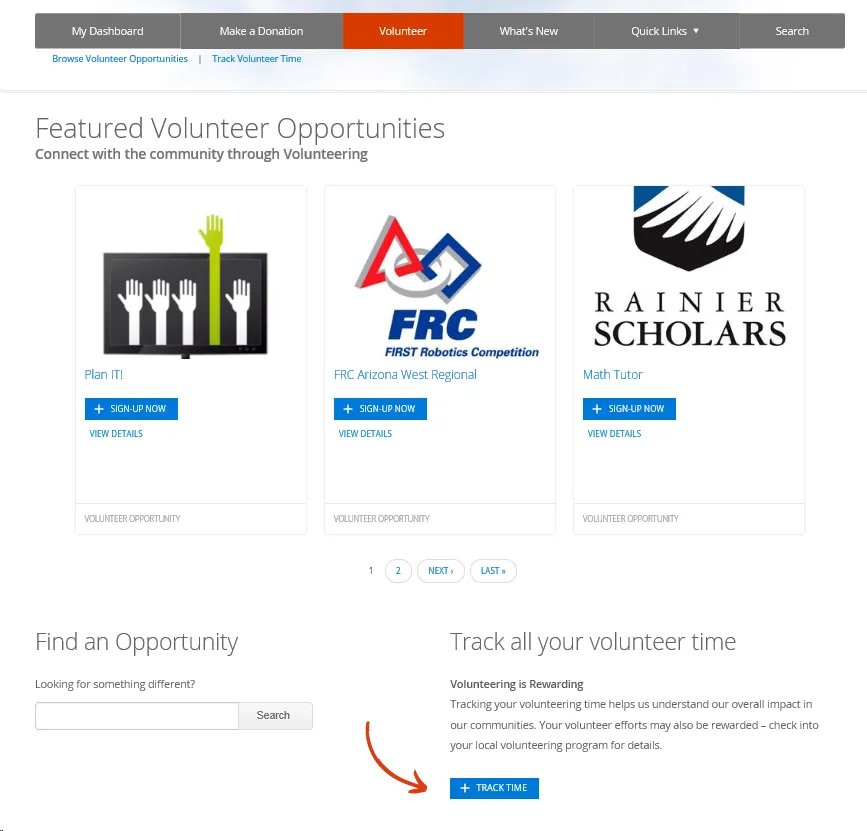 Click “Track Time” icon